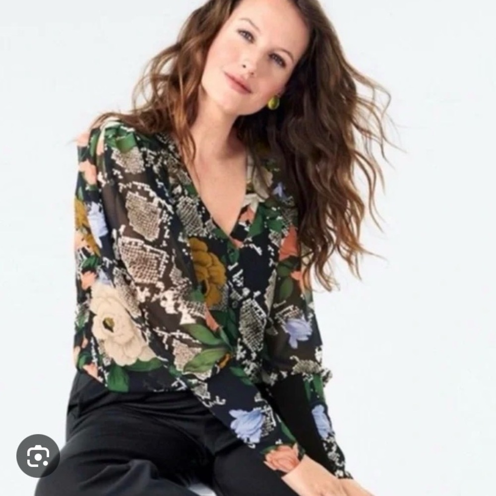 Cabi Snake Charmer Blouse